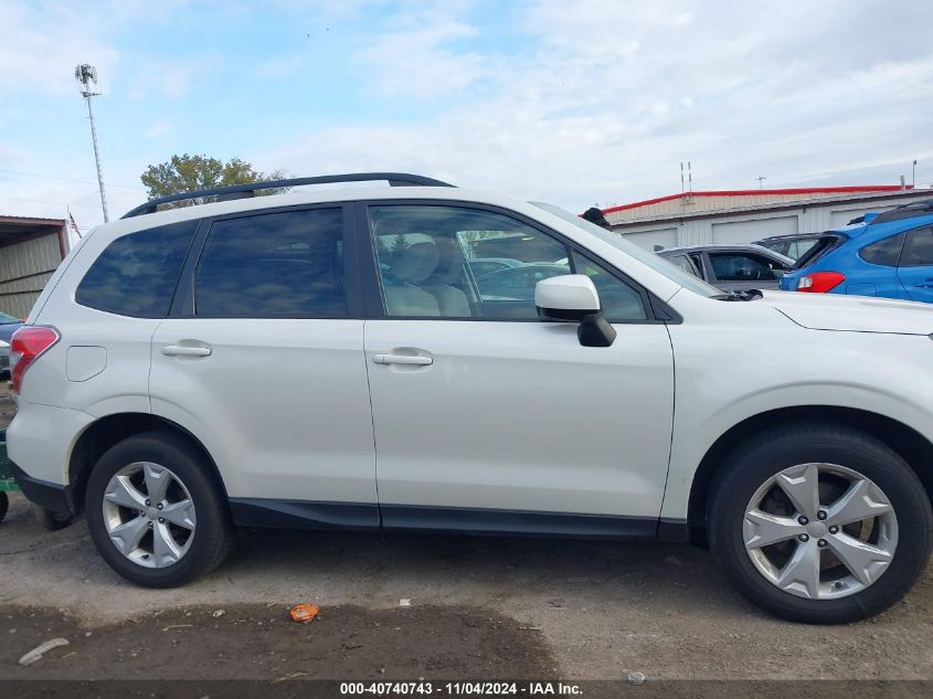 2015 Subaru Forester 2.5I Premium VIN: JF2SJADC8FH826025 Lot: 40740743