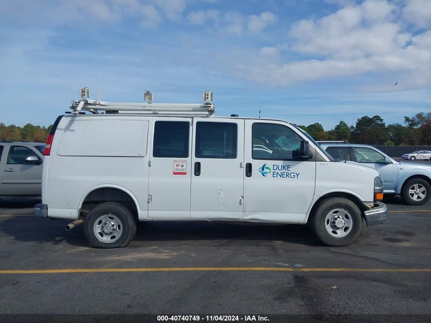 2013 CHEVROLET EXPRESS 3500 WORK VAN - 1GCZGTCG1D1170140