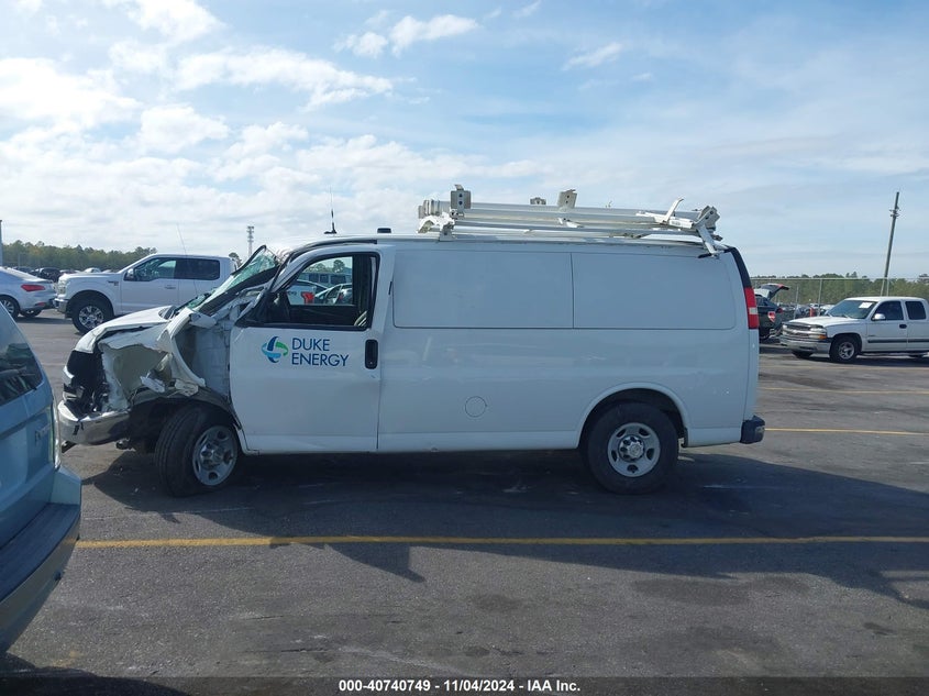 2013 CHEVROLET EXPRESS 3500 WORK VAN - 1GCZGTCG1D1170140