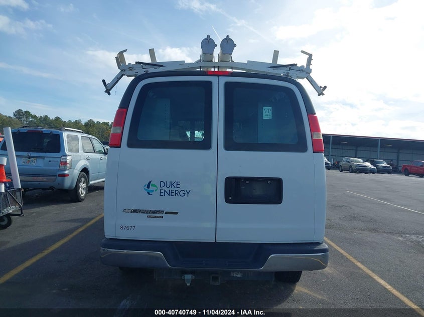 2013 CHEVROLET EXPRESS 3500 WORK VAN - 1GCZGTCG1D1170140