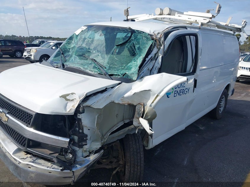 2013 CHEVROLET EXPRESS 3500 WORK VAN - 1GCZGTCG1D1170140