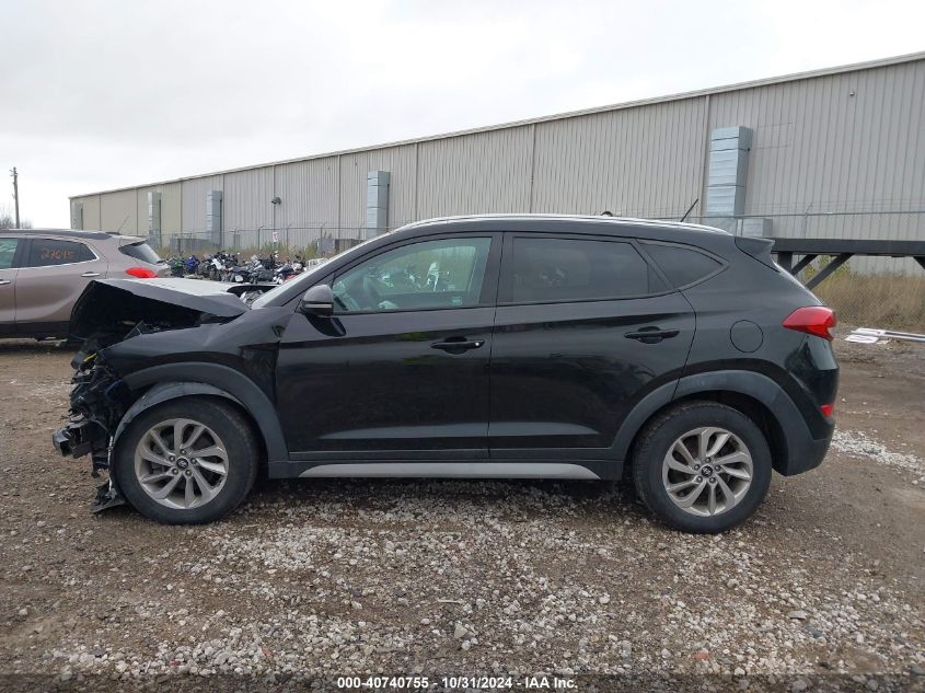 2017 Hyundai Tucson Eco VIN: KM8J33A23HU396499 Lot: 40740755