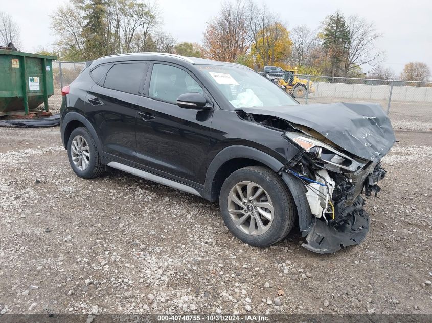 2017 Hyundai Tucson Eco VIN: KM8J33A23HU396499 Lot: 40740755