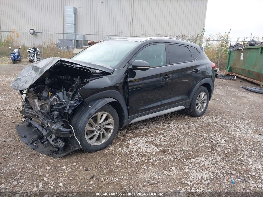 2017 Hyundai Tucson Eco VIN: KM8J33A23HU396499 Lot: 40740755