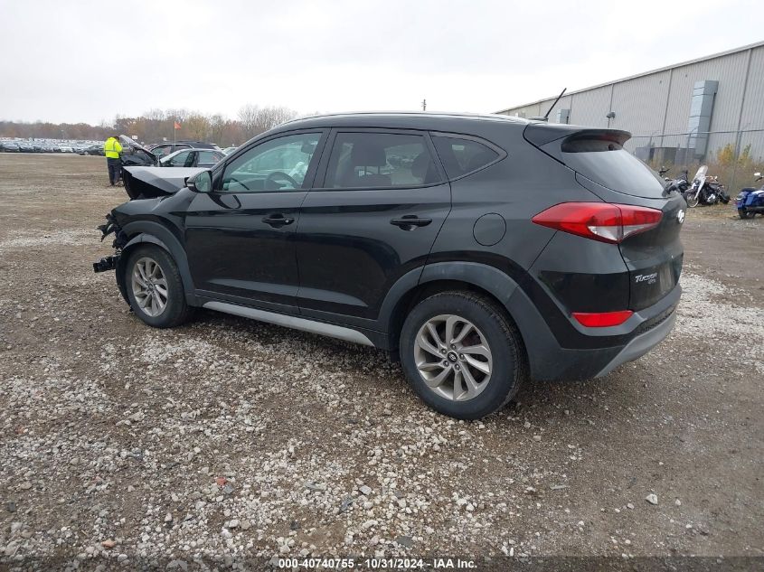 2017 Hyundai Tucson Eco VIN: KM8J33A23HU396499 Lot: 40740755