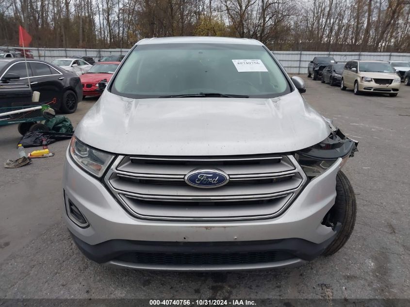 2016 Ford Edge Sel VIN: 2FMPK4J82GBB19354 Lot: 40740756