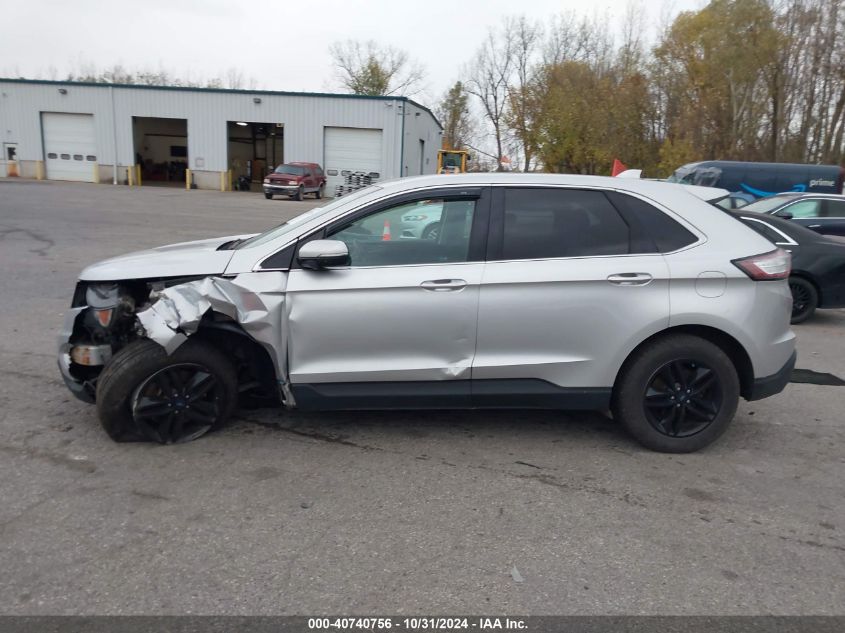 2016 Ford Edge Sel VIN: 2FMPK4J82GBB19354 Lot: 40740756