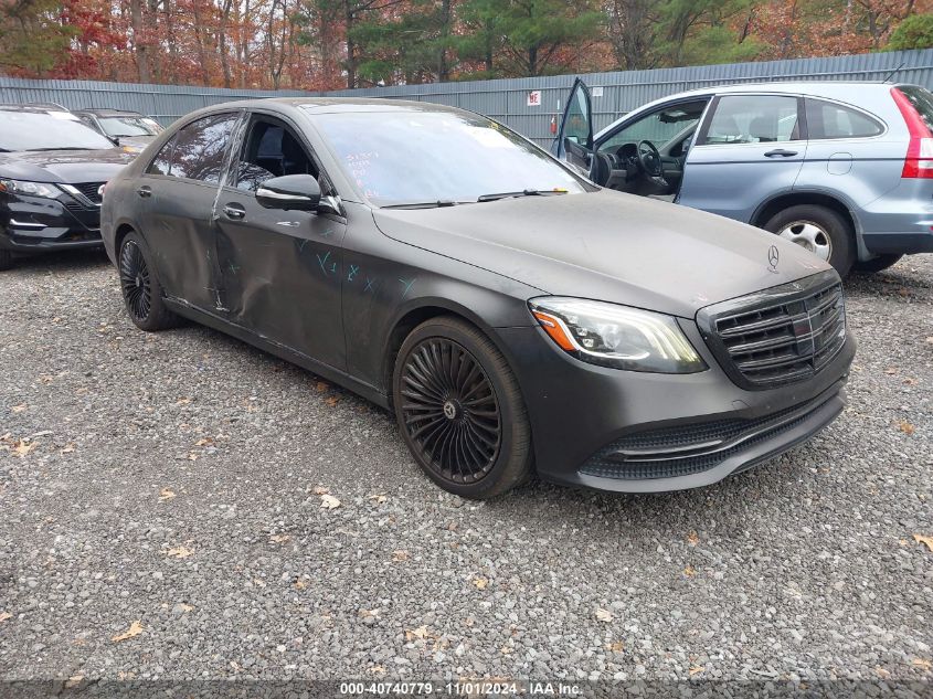 VIN WDDUG6GB8JA376213 2018 Mercedes-Benz S 450, 4Matic no.1