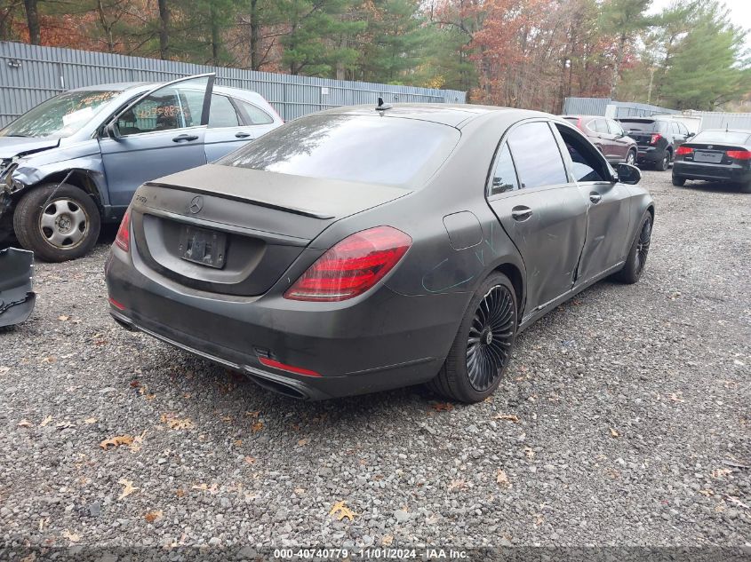 VIN WDDUG6GB8JA376213 2018 Mercedes-Benz S 450, 4Matic no.4