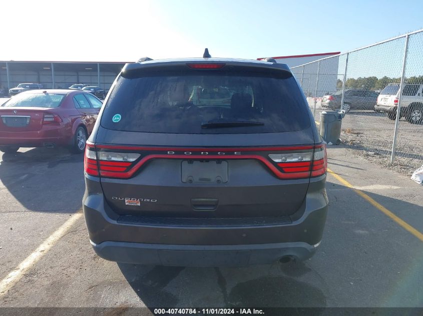 2015 Dodge Durango Sxt VIN: 1C4RDHAG9FC185758 Lot: 40740784