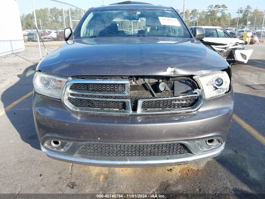 2015 Dodge Durango Sxt VIN: 1C4RDHAG9FC185758 Lot: 40740784