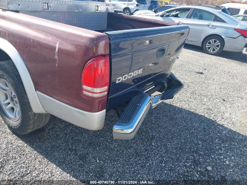 2001 Dodge Dakota Slt/Sport VIN: 1B7HL2AX01S324265 Lot: 40740790