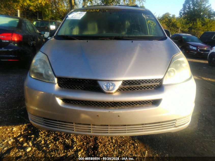 2005 Toyota Sienna Le VIN: 5TDBA23CX5S036273 Lot: 40740834