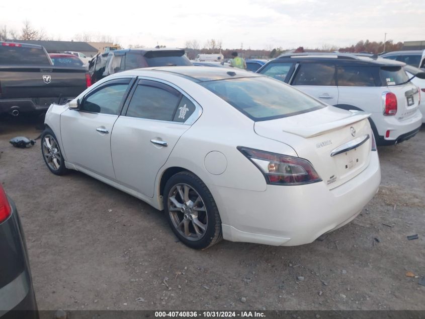 2014 Nissan Maxima 3.5 Sv VIN: 1N4AA5AP6EC440634 Lot: 40740836