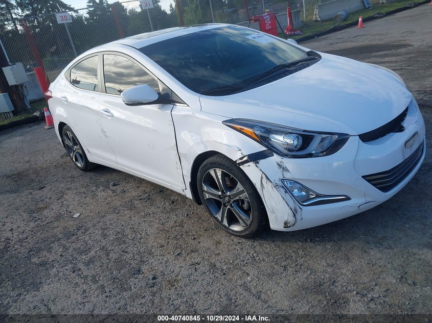 2015 HYUNDAI ELANTRA SPORT - KMHDH4AHXFU379608