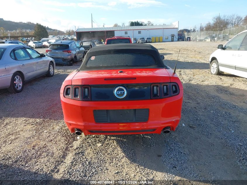 2013 Ford Mustang Gt/Gt Premium VIN: 1ZVBP8FF0D5207337 Lot: 40740847