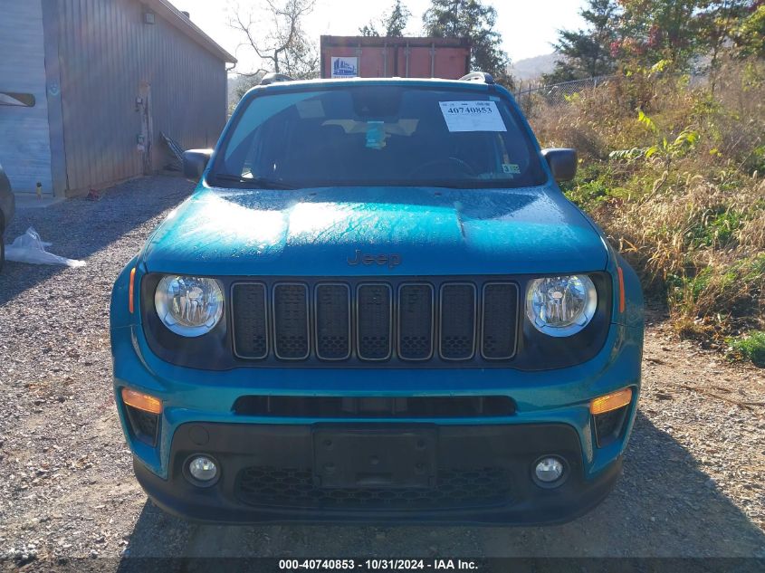 2021 Jeep Renegade Latitude Fwd VIN: ZACNJCBB1MPM65029 Lot: 40740853