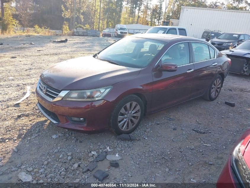 2015 Honda Accord Ex-L VIN: 1HGCR2F86FA002061 Lot: 40740854