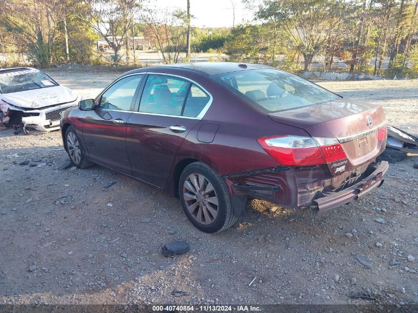 2015 Honda Accord Ex-L VIN: 1HGCR2F86FA002061 Lot: 40740854