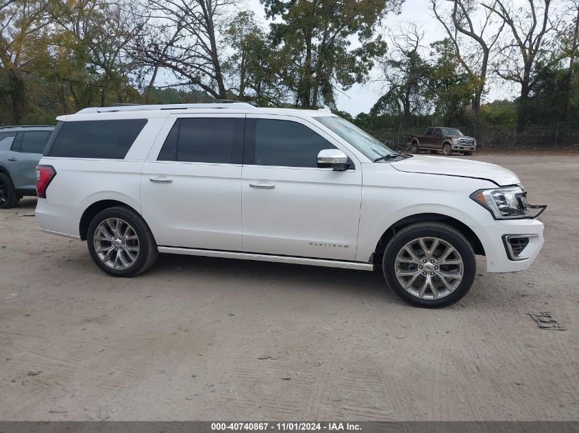 2018 Ford Expedition Max Platinum VIN: 1FMJK1LT1JEA11664 Lot: 40740867