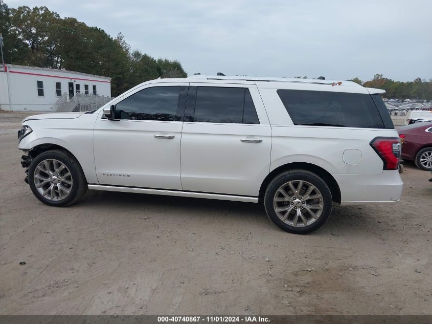 2018 Ford Expedition Max Platinum VIN: 1FMJK1LT1JEA11664 Lot: 40740867