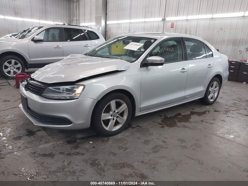 2011 VOLKSWAGEN JETTA VIN: 3VWLL7AJ9BM068492
