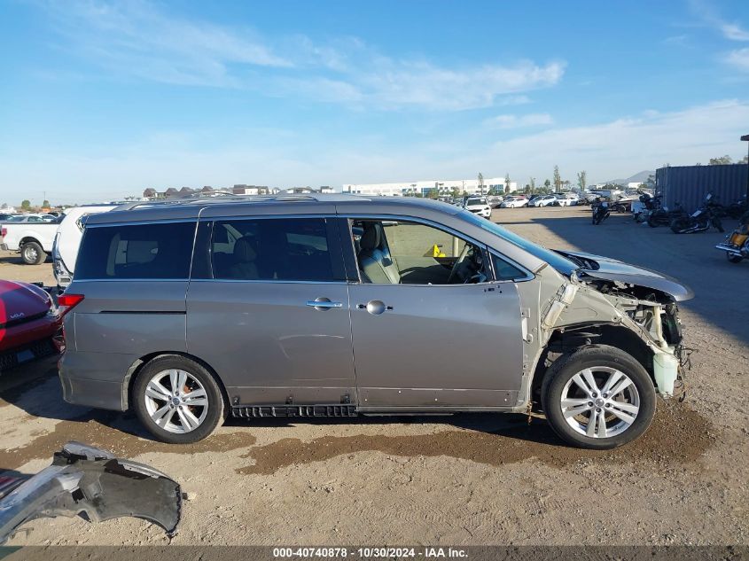 2011 Nissan Quest Sl VIN: JN8AE2KP4B9006723 Lot: 40740878