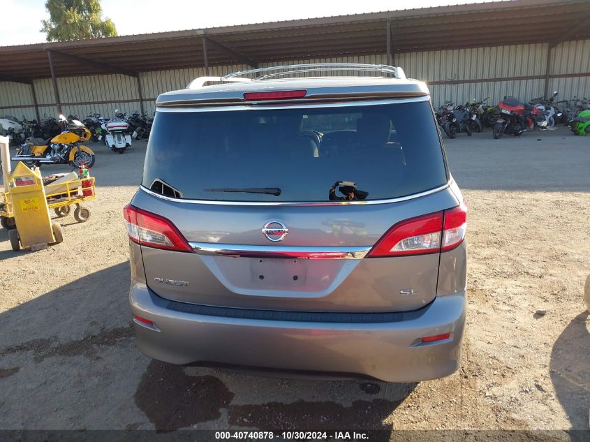 2011 Nissan Quest Sl VIN: JN8AE2KP4B9006723 Lot: 40740878