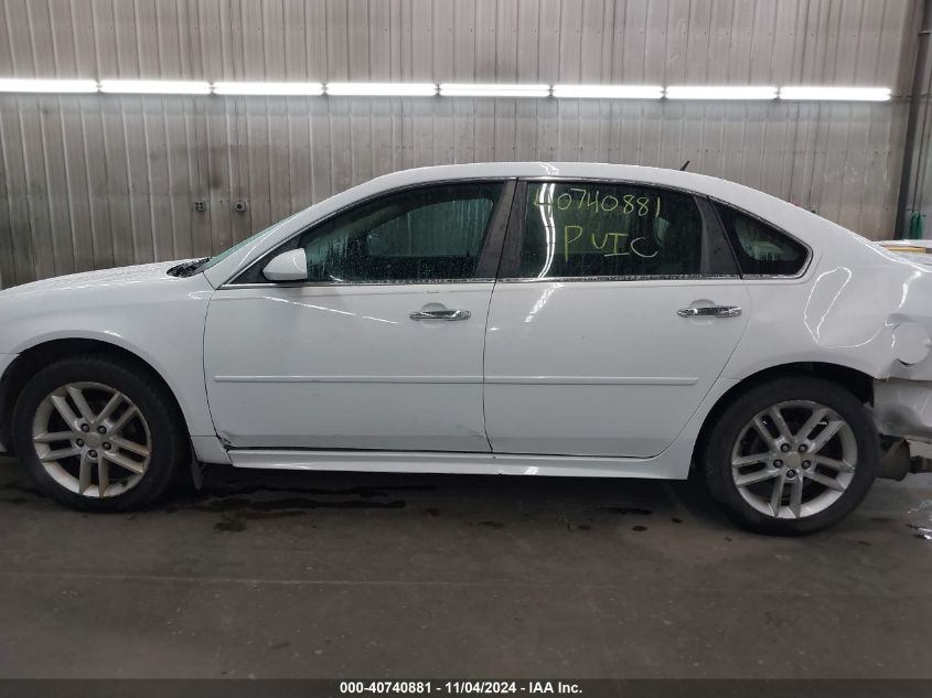 2012 Chevrolet Impala Ltz VIN: 2G1WC5E34C1182529 Lot: 40740881