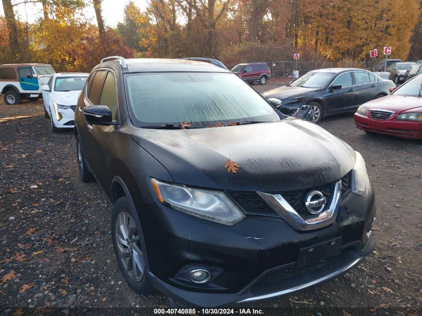 2015 Nissan Rogue Sl VIN: 5N1AT2MV8FC887945 Lot: 40740885