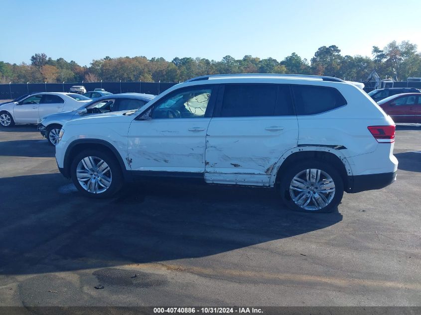 2019 Volkswagen Atlas 3.6L V6 Se W/Technology VIN: 1V2WR2CA4KC510528 Lot: 40740886