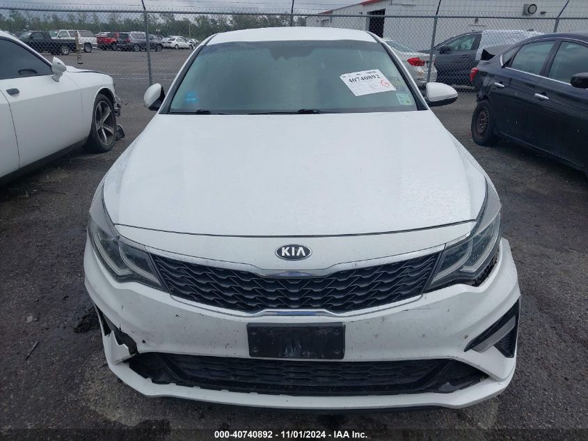 2019 Kia Optima Lx VIN: 5XXGT4L35KG296248 Lot: 40740892