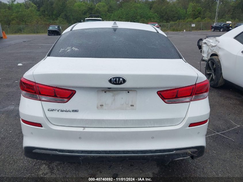 2019 Kia Optima Lx VIN: 5XXGT4L35KG296248 Lot: 40740892