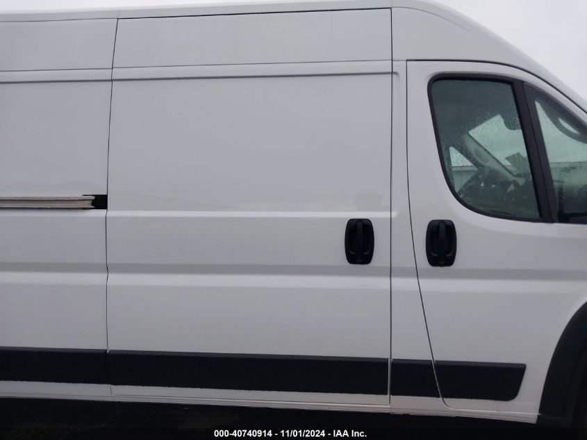 2024 Ram Promaster 3500 Tradesman High Roof 159 Wb W/Pass Seat VIN: 3C6MRVHG5RE116036 Lot: 40740914