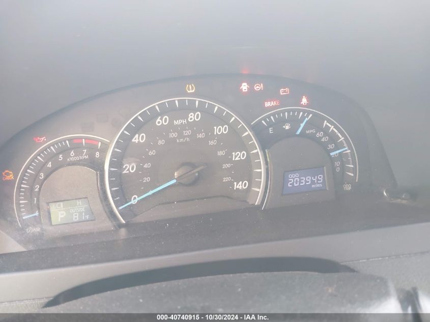 2013 TOYOTA CAMRY LE - 4T4BF1FK5DR283582