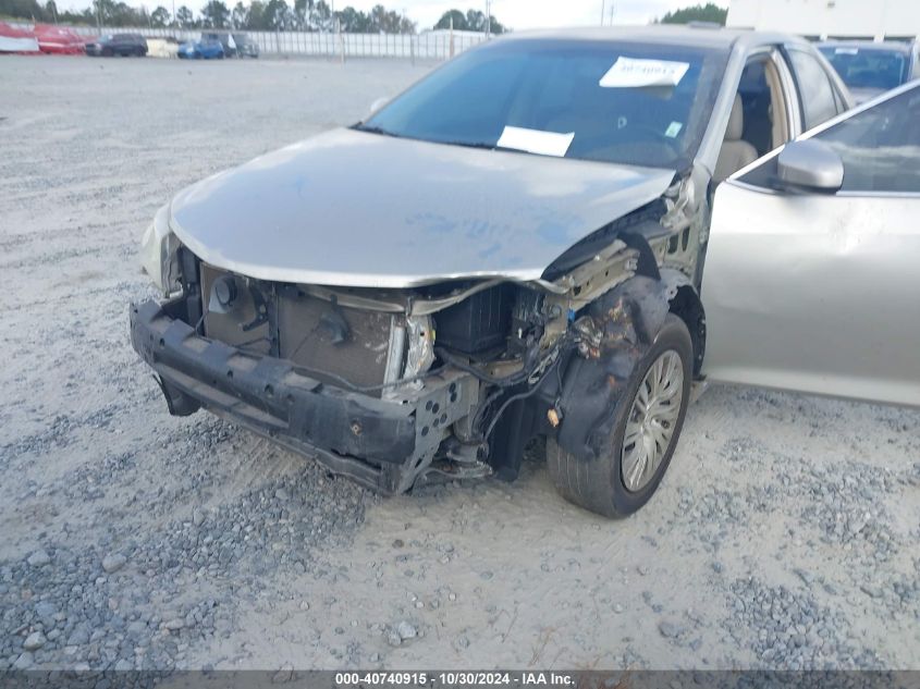 2013 TOYOTA CAMRY LE - 4T4BF1FK5DR283582