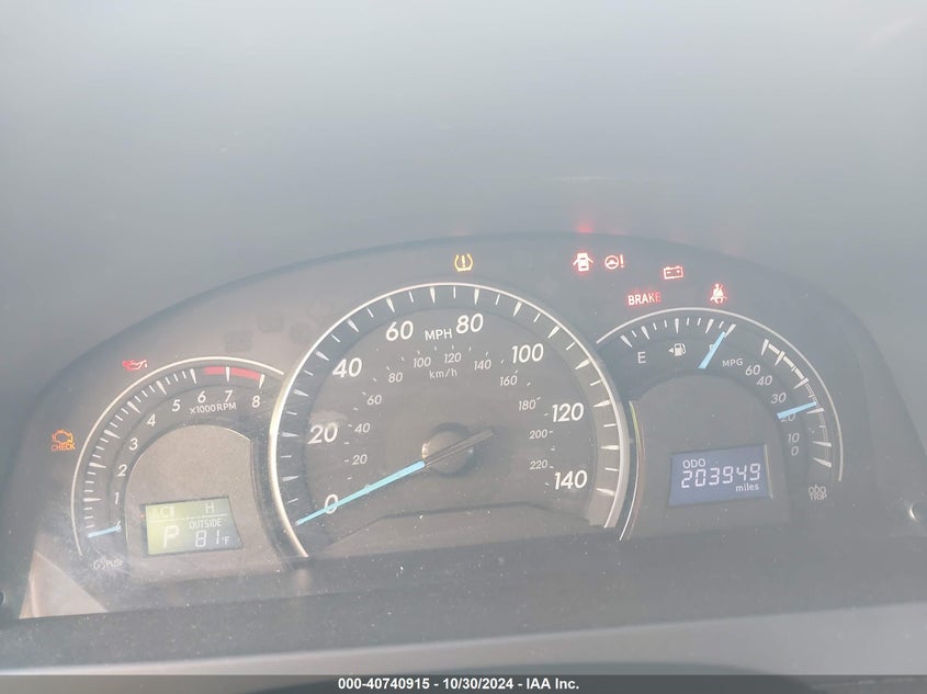 2013 TOYOTA CAMRY LE - 4T4BF1FK5DR283582