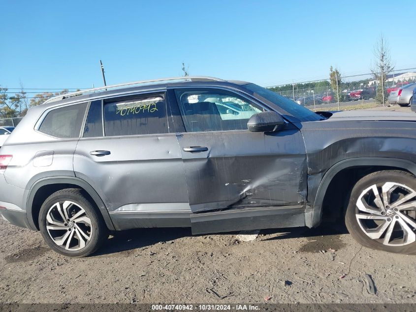 2021 Volkswagen Atlas 3.6L V6 Sel Premium VIN: 1V2TR2CA0MC511715 Lot: 40740942