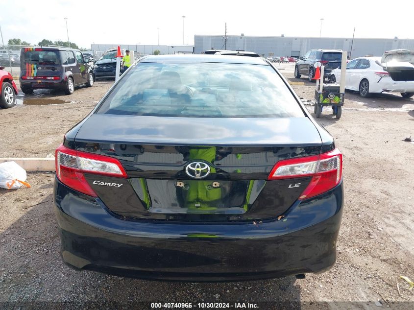 2012 Toyota Camry Le VIN: 4T1BF1FK5CU173818 Lot: 40740966