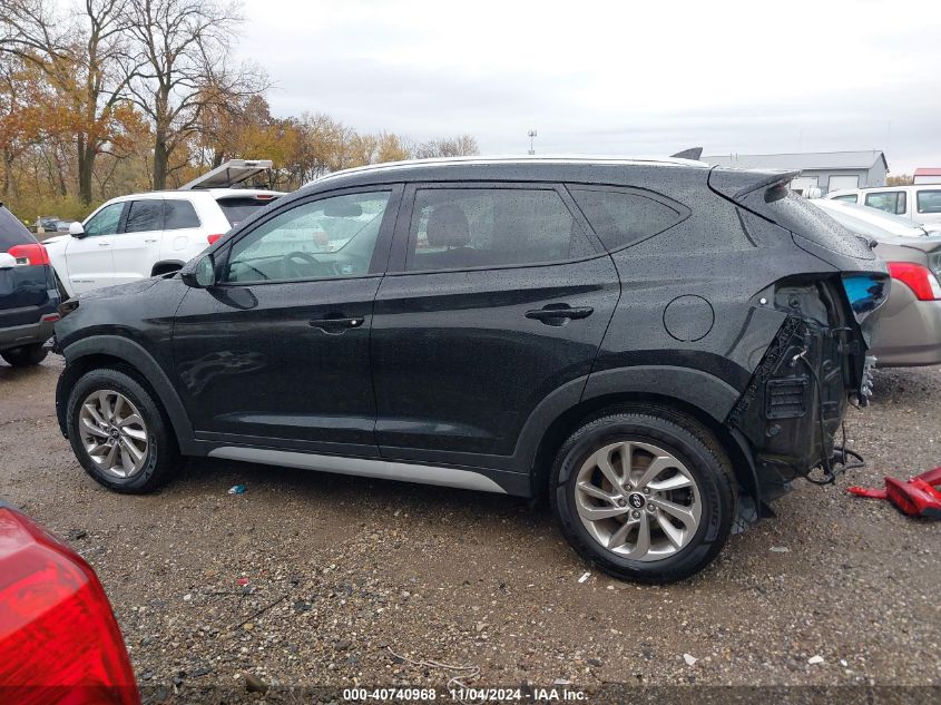 2018 Hyundai Tucson Sel VIN: KM8J3CA44JU696818 Lot: 40740968