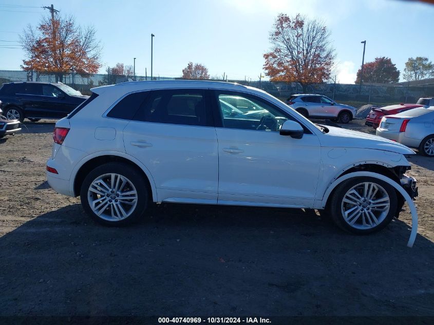 2018 Audi Q5 2.0T Tech Premium VIN: WA1BNAFY9J2226244 Lot: 40740969