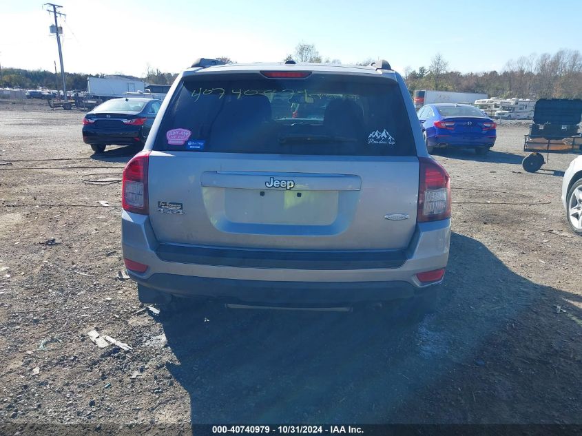 2014 Jeep Compass Latitude VIN: 1C4NJDEB6ED828977 Lot: 40740979