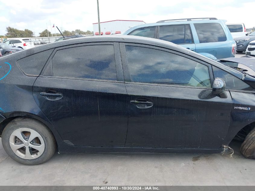 2013 Toyota Prius Five/Four/Three/Three Se/Two VIN: JTDKN3DU5D5546522 Lot: 40740993