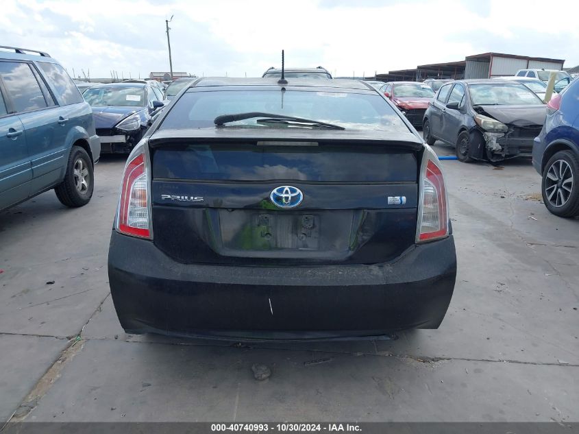 2013 Toyota Prius Five/Four/Three/Three Se/Two VIN: JTDKN3DU5D5546522 Lot: 40740993