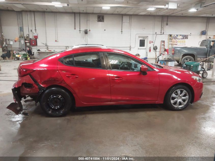2015 MAZD 3 I SPORT AUTOMATIC VIN: JM1BM1U78F1224128