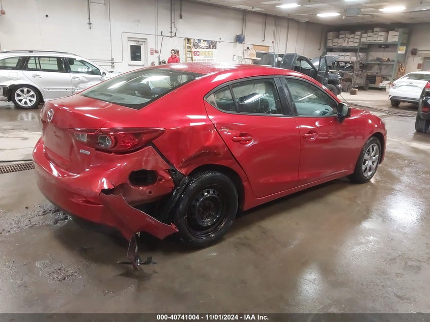 2015 MAZD 3 I SPORT AUTOMATIC VIN: JM1BM1U78F1224128
