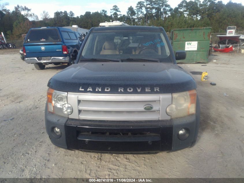 2008 Land Rover Lr3 V8 Hse VIN: SALAG25498A466807 Lot: 40741016