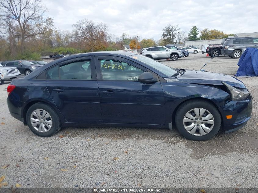 2014 Chevrolet Cruze Ls Auto VIN: 1G1PA5SH4E7480627 Lot: 40741020