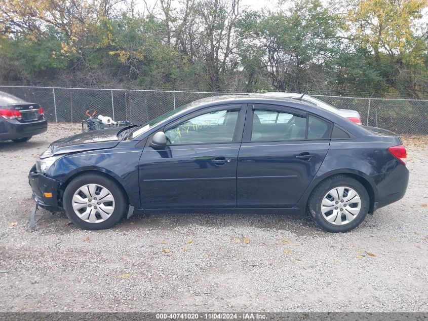 2014 Chevrolet Cruze Ls Auto VIN: 1G1PA5SH4E7480627 Lot: 40741020