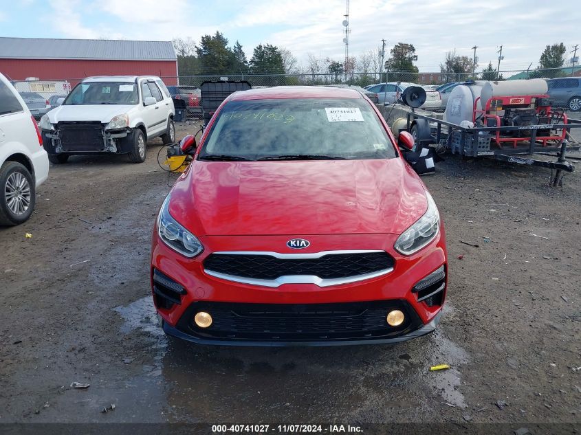 2021 Kia Forte Lxs VIN: 3KPF24AD2ME329227 Lot: 40741027